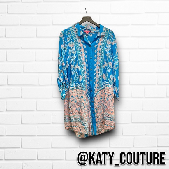 LILY PULITZER NATALIE COVER-UP, WOMENS SZ XL, NWOT. - Picture 3 of 4